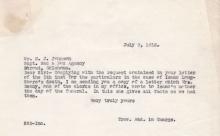 Notice of Death of Isaac Longshore