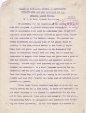 Report on Revised Vocational Training at the Carlisle Indian School