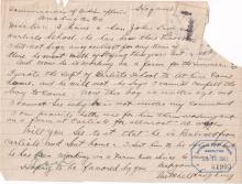 Request to Return Home for John Laughing
