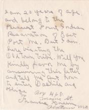 Request to Enroll Francis Green