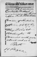 Pratt's Request to Visit Washington, D. C.