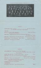 1901 Commencement Program