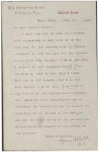 Abbott Discusses Meeting for Reservation Plan, 1885