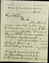 Armstrong Discusses Terms for Pratt's Indian Students, 1878