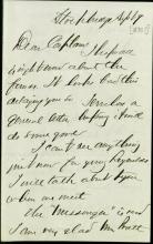 Armstrong Discusses Indian Welfare with Pratt, 1878
