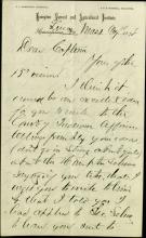 Armstrong Encourages Pratt to Propose School Ideas to Hayt, 1878