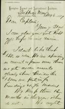 Armstrong Discusses Student Funding Concerns with Pratt, 1879