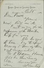 Armstrong Discusses Boston Trip with Pratt, 1882