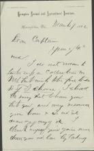Armstrong Discusses Public Talks and Riggs Criticism with Pratt, 1882