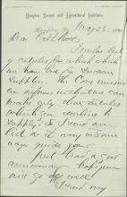 Armstrong Sends Pratt List of School-Made Supplies for Bid, 1884