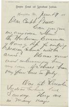 Armstrong Discusses Holman Committee and Lincoln School with Pratt