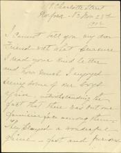 Berry Recollects a Carlisle Game with Pratt, 1902