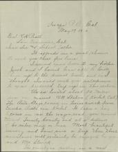 Beaver Discusses Possible Visit to California by Pratt, 1916