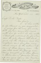Boyd Discusses Dr. Menaul's Views on Jesuits with Pratt, 1887