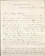 Baird Offers Pratt Support and Transfer of Tichkematse, 1879