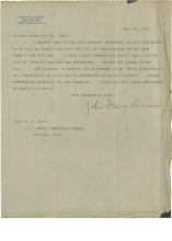 Barrows Thanks Pratt for Hosting Visit to Carlisle, 1900