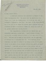 Belt Urges Pratt to Reconsider Resignation Threat, 1892