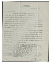 Biddle Discusses Open Letter to Commissioner Sells with Pratt, 1916