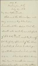 Bourke Discusses Chiricahua Prisoners Desire to Attend Carlisle, 1886