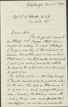 Brunot Suggests Pratt Holds a Pittsburgh Meeting, 1882