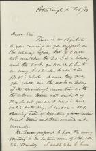 Brunot Recommends Plan for Pratt to Visit Schools in Pittsburgh, 1883