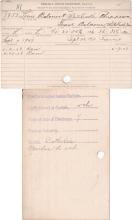 Louis Belcourt Student File
