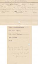 Edna Eagle Feather Student File 