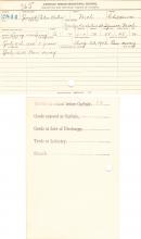 Joseph Peter Aslin Student File