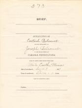 Joseph Belcourt Student File