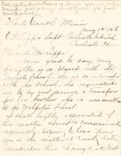Julius Brown Student File