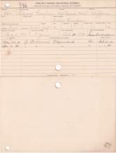 Edward Campeau Student File