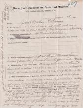 Jacob Walker Cobmoosa Student File