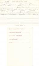 Louis Greenbird Student File