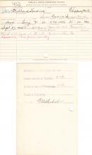 Millard Hendrick Student File