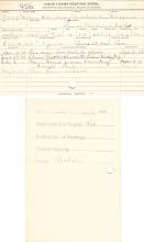 William Holeintheday Student File