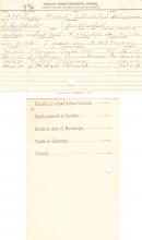 Benjamin Mitchell Student File