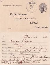 Enos Pego Student File