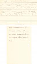 Wallace Williams Student File