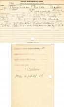 J. George Littledeer Student File