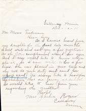 Mary Rogers Student File