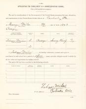 George Miles Student File
