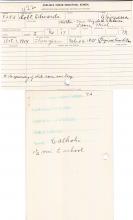 Robert Edwards Student File