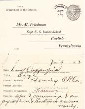 David Copperfield (Shah-ke-pah-hoe) Student File