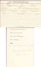 Clement Denoya Student File