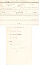 Charles Labadie Student File 