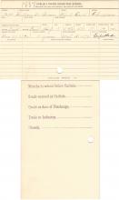 William M. Brown Student File