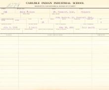 Julia Jackson Student File