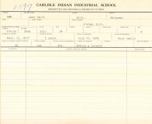 Mary Smith Student File