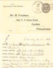 Emeline King Student File