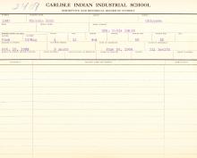 Blanche Hauck Student File